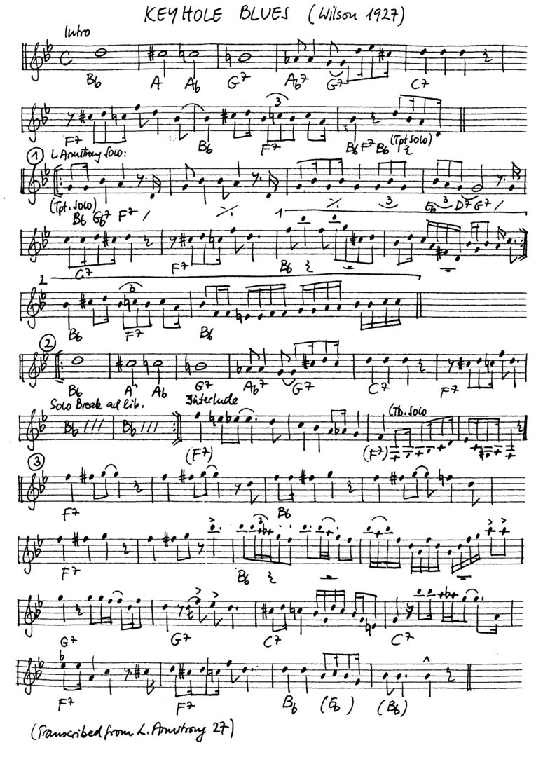 keyhole blues leadsheet – book us for your next 20s or gatsby event